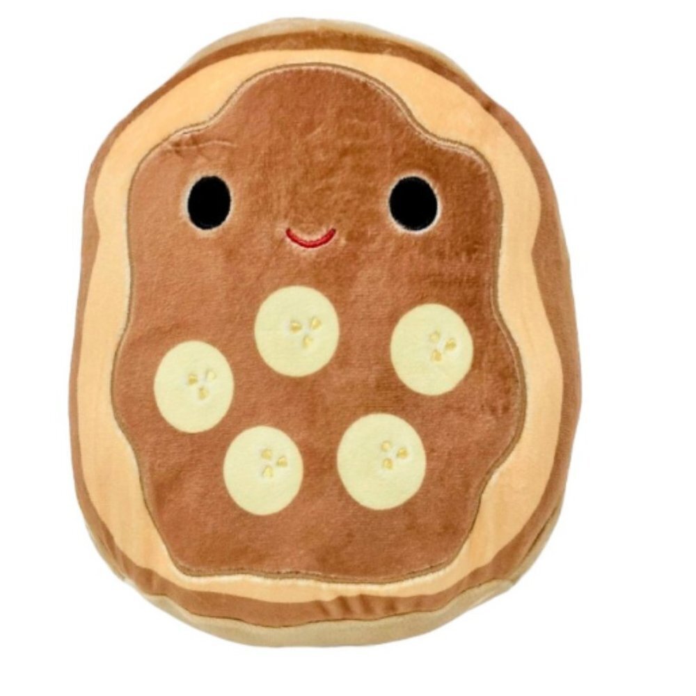 NEW Squishmallow Peanut Butter Banana Toast - Danilo | 8"